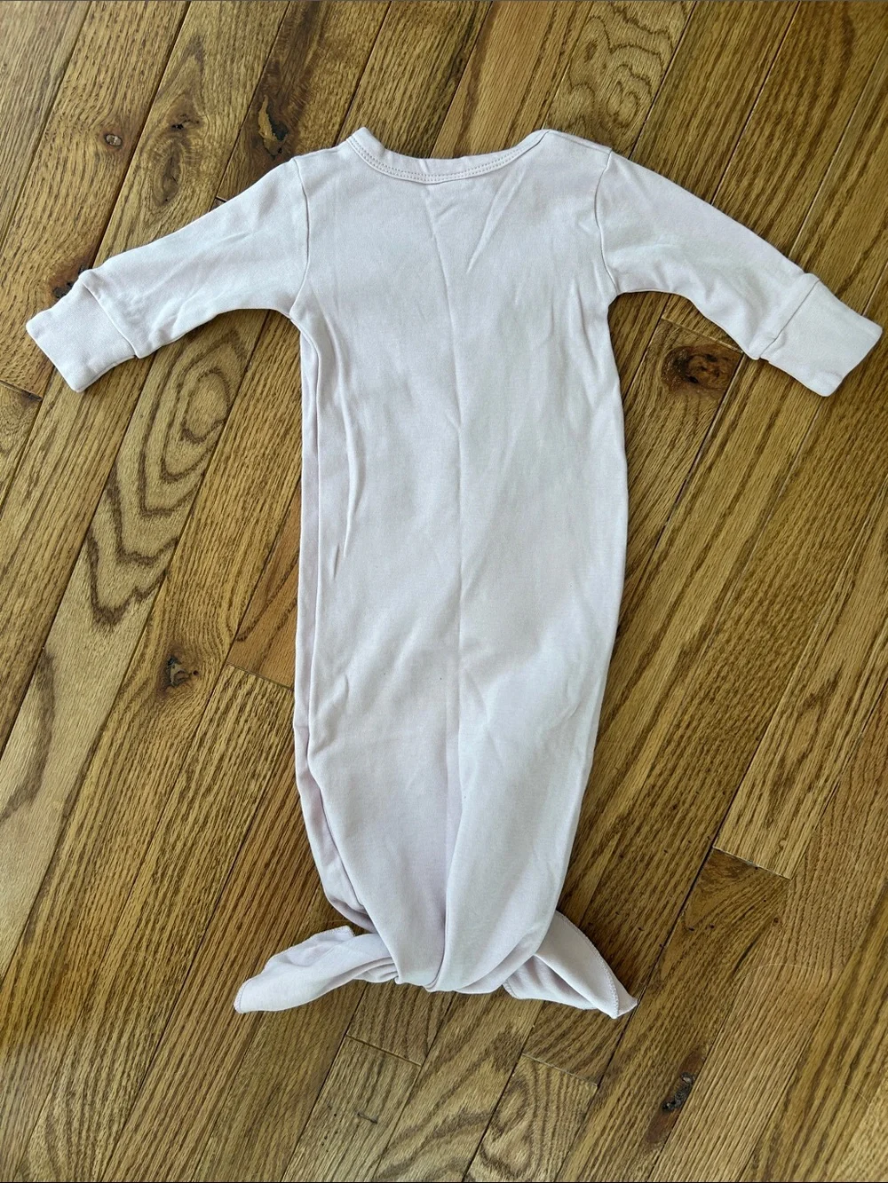 Colored Organics Baby Knot Gown in Light Pink 0-3 Months NWOT